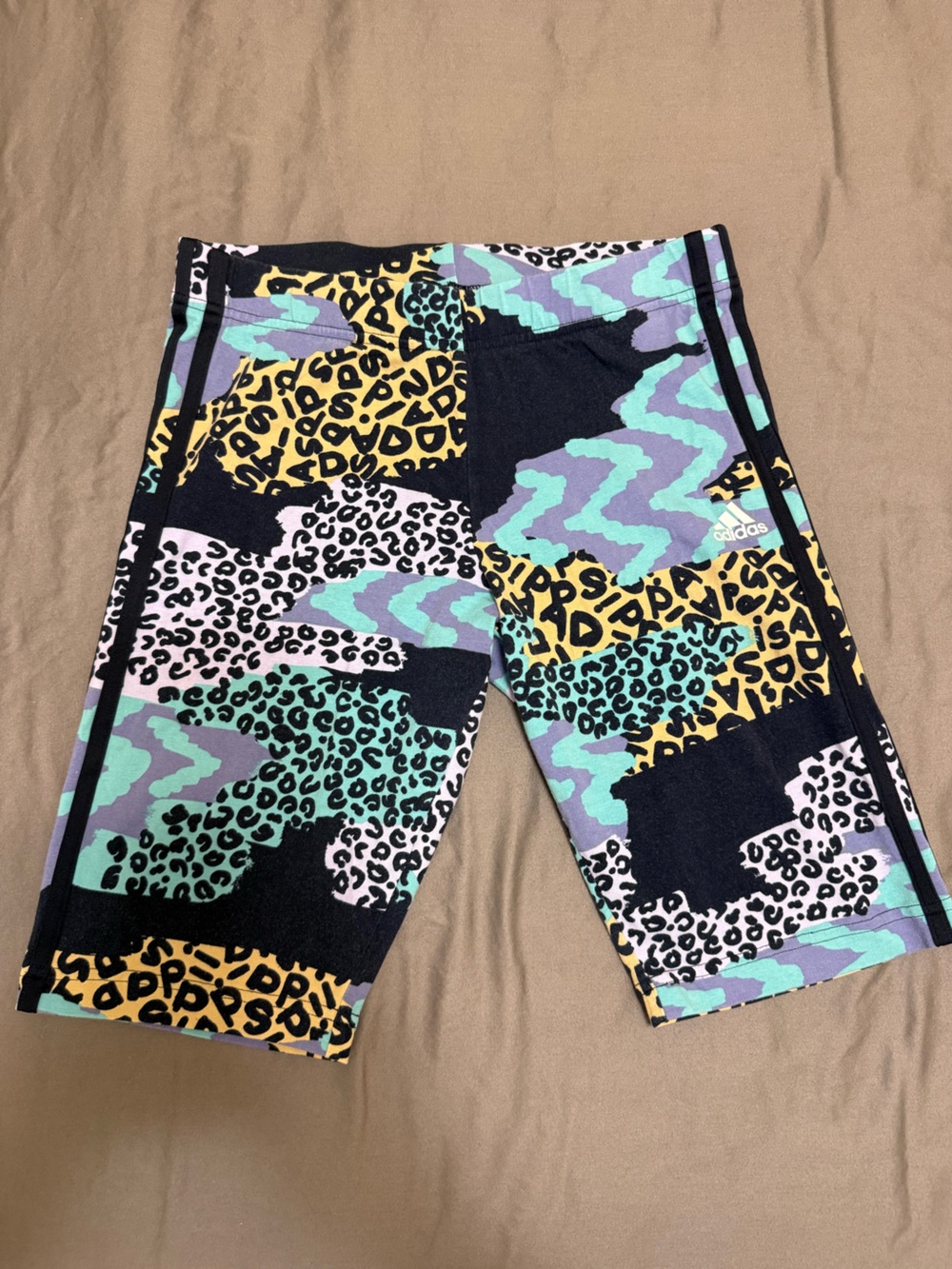 adidas Multicolor Patterned Athletic Shorts